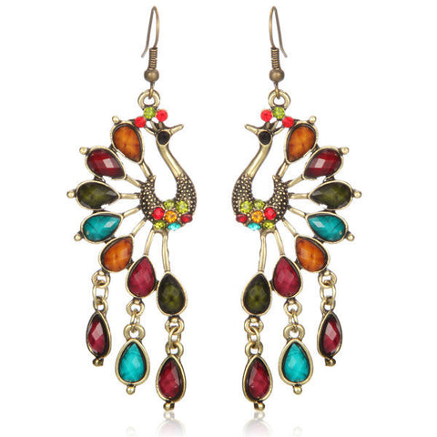 Earrings -  Peacock GR547