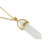 Double-strand Jewel Pendant Necklace GF254