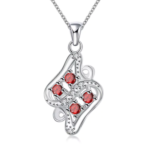 NR351 Necklaces Jewelry for Women  -  RED